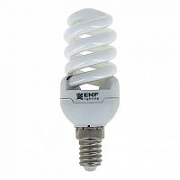 Лампа энергосберегающая FS-спираль 9W 6500K E14 10000h  Simple |  код. FS-T2-9-865-E14 |  EKF